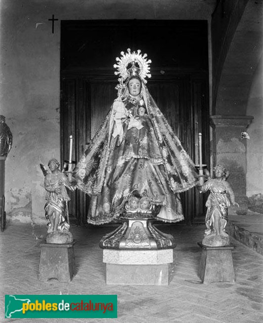 Siurana - Imatge de la Mare de Déu de l'Aigua