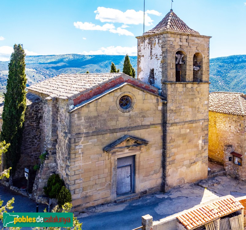 Cornudella de Montsant - Església de Sant Vicenç d'Albarca