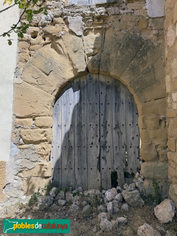 Cornudella de Montsant - Albarca. Portal adovellat