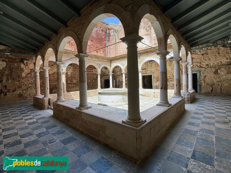 Cartoixa d'Escaladei - Claustre menor
