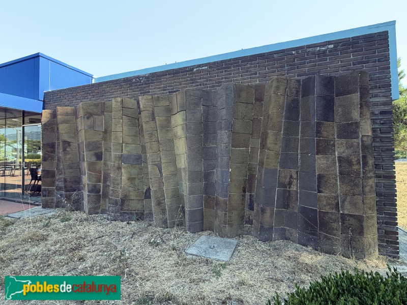 Mural de l'Àrea de Montblanc (AP-2, direcció Lleida)