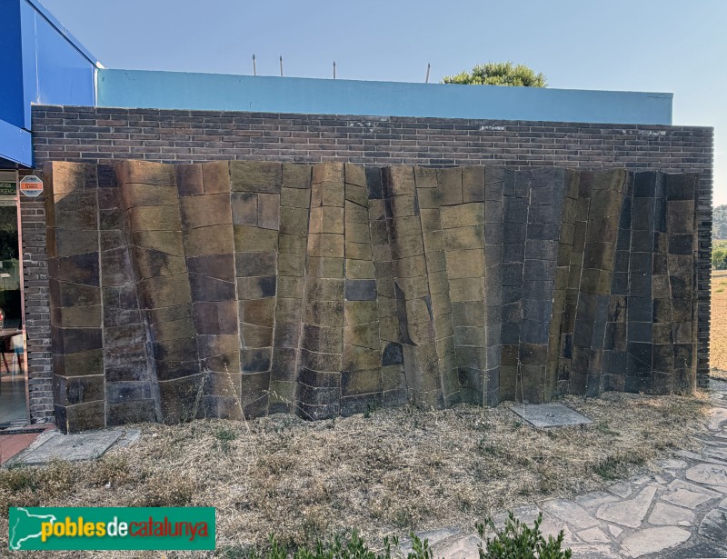 Mural de l'Àrea de Montblanc (AP-2, direcció Lleida)