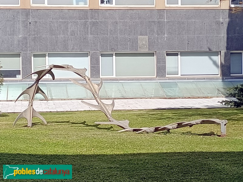 Barcelona - Hospital del Mar. <i>Espina del mar</i>, de Pete Sans, 1992