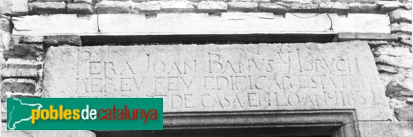 Tavèrnoles - El Banús (Foto: Carme Torrents -invarquit.cultura.gencat.cat-, 1985) Tavèrnoles - El Banús