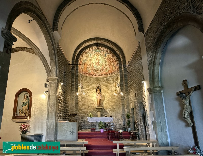 Tavèrnoles - Església de Sant Esteve (Foto: Albert Esteves, 2026) Tavèrnoles - Església de Sant Esteve