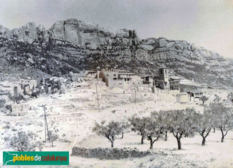 La Morera de Montsant. Postal antiga
