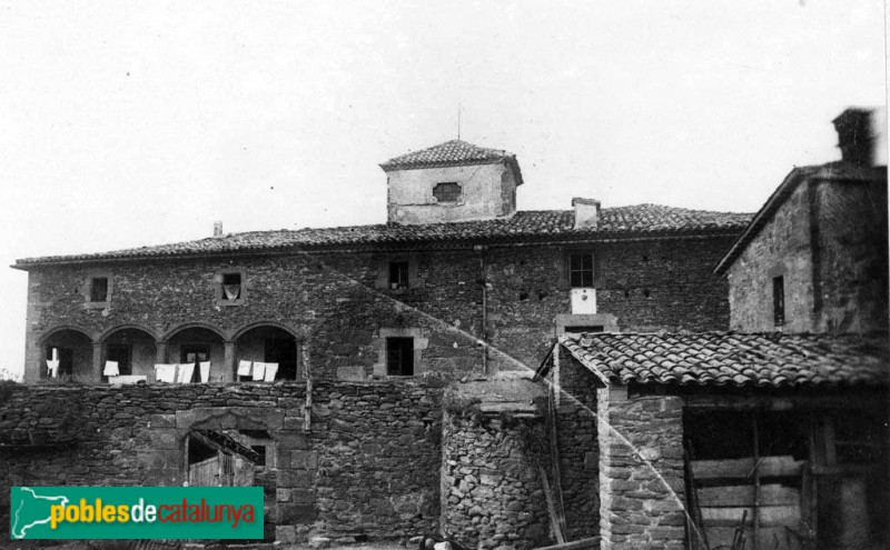 Tavèrnoles - El Banús (Foto: Antoni Gallardo, -Arxiu Fotogràfic Centre Excursionista de Catalunya, 1912-13) Tavèrnoles - El Banús