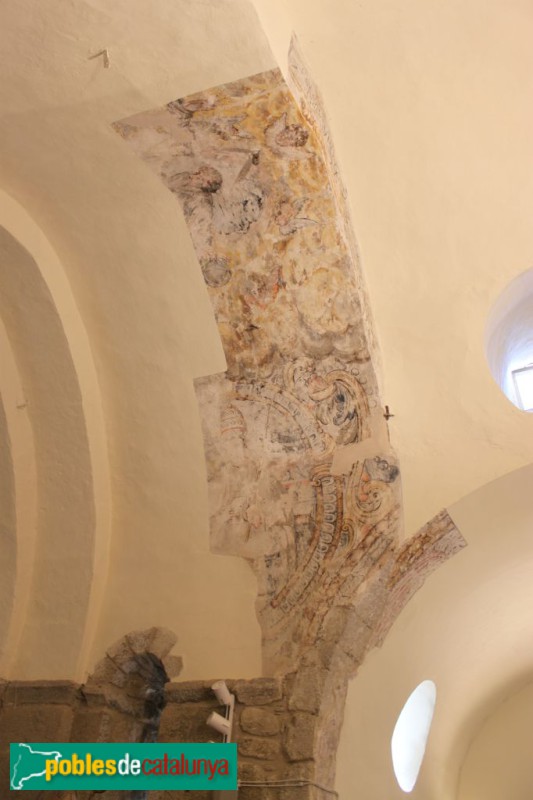 Meranges - Església de Sant Serni. Pintures barroquues