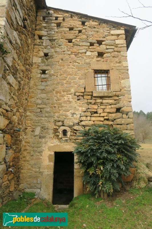 Isòvol - Mas Ravetllat. Capella de Sant Guillem