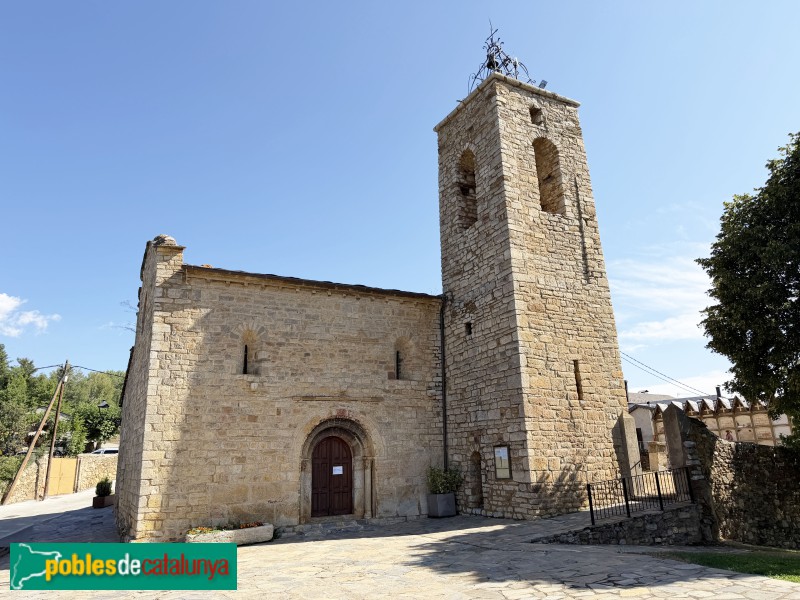 Isòvol - Església de Santa Maria d'All