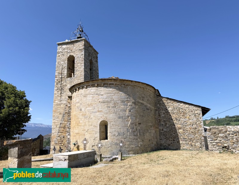 Isòvol - Església de Santa Maria d'All