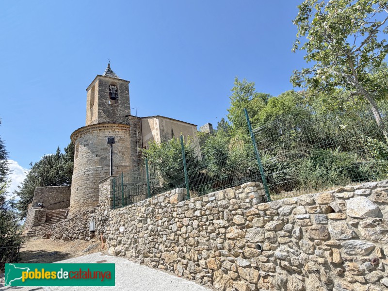 Isòvol - Església de Sant Pere d'Olopte