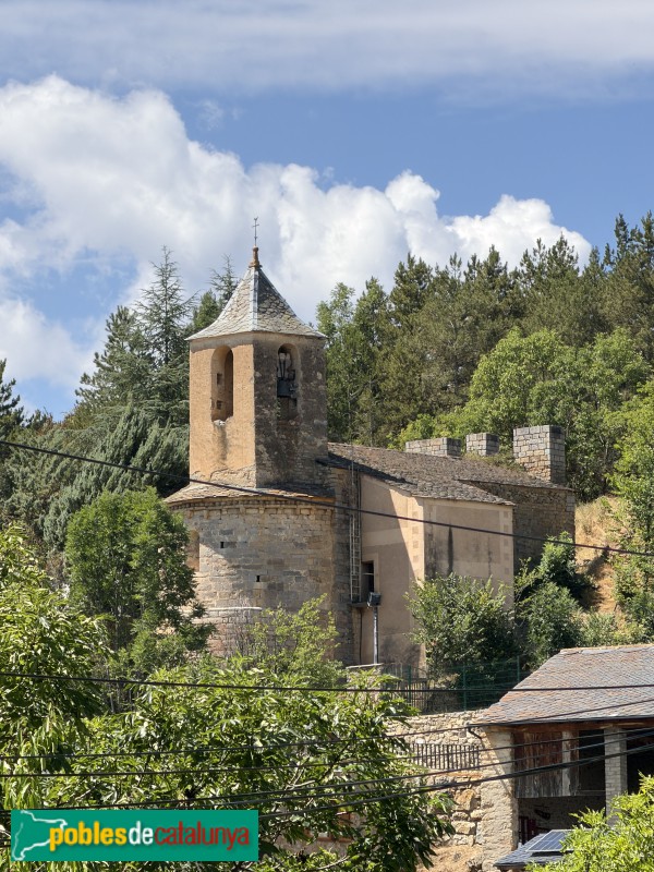 Isòvol - Església de Sant Pere d'Olopte