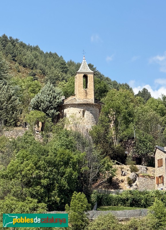 Isòvol - Església de Sant Pere d'Olopte