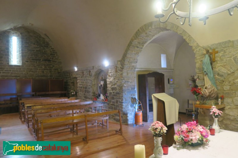 Isòvol - Església de Sant Pere d'Olopte