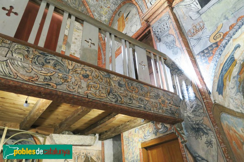 Bolvir - Sant Climent de Talltorta. Pintures barroques