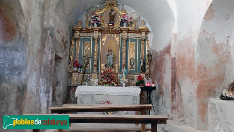 Viu de Llevata - Església de Santa Cecília d'Abella d'Adons