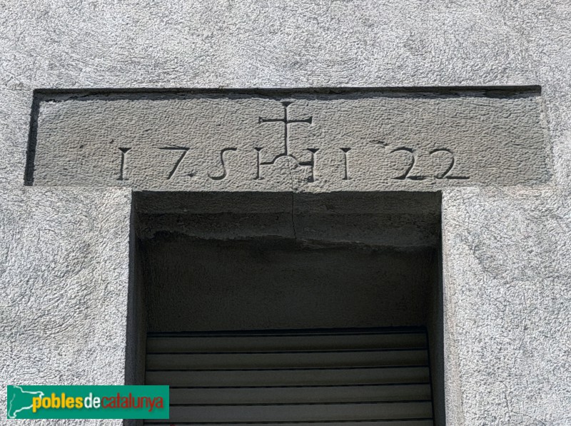 Sant Pere de Torelló - Portal de 1722