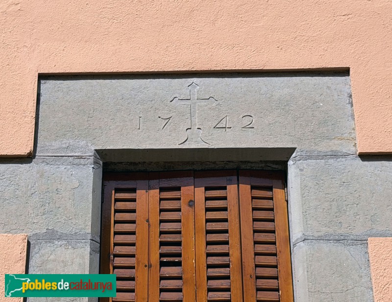 Sant Pere de Torelló - Portal de 1742