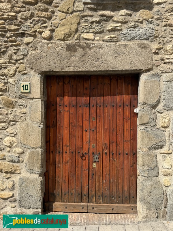 Sant Pere de Torelló - Portal de 1638