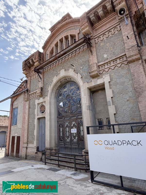 Sant Vicenç de Torelló - Colònia Borgonyà. Fàbrica antiga