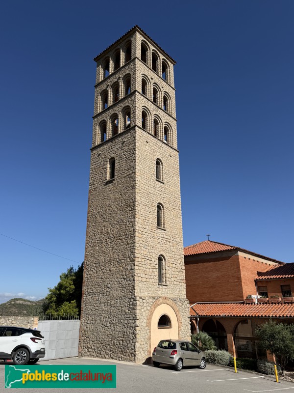 Marganell - Campanar de Sant Benet de Montserrat