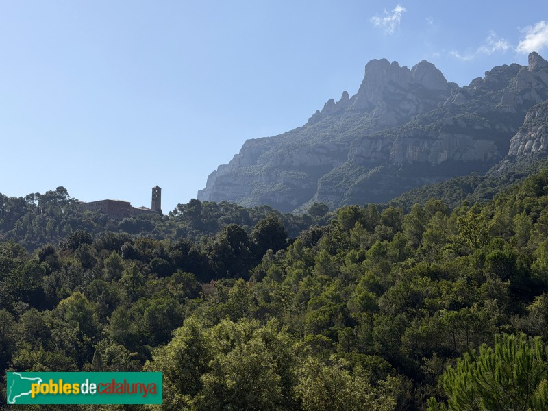 Marganell - Momestir de Sant Benet de Montserrat