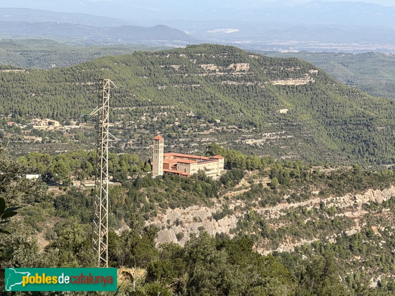 Marganell - Momestir de Sant Benet de Montserrat
