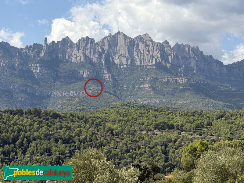 Marganell - Momestir de Sant Benet de Montserrat
