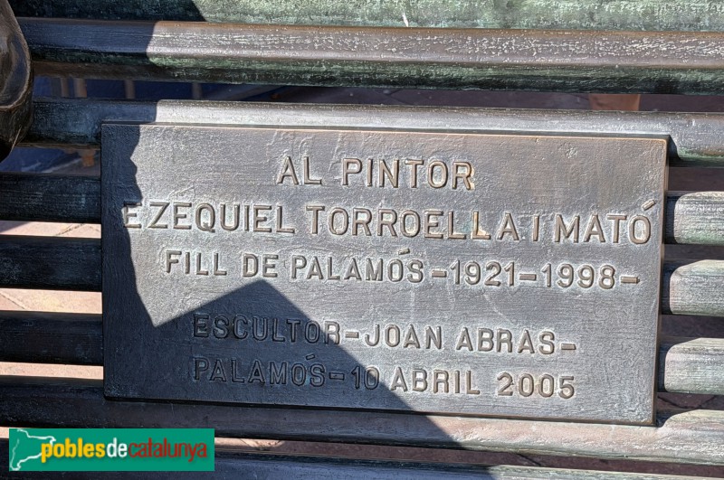 Palamós - Homenatge al pintor Ezequiel Torroella
