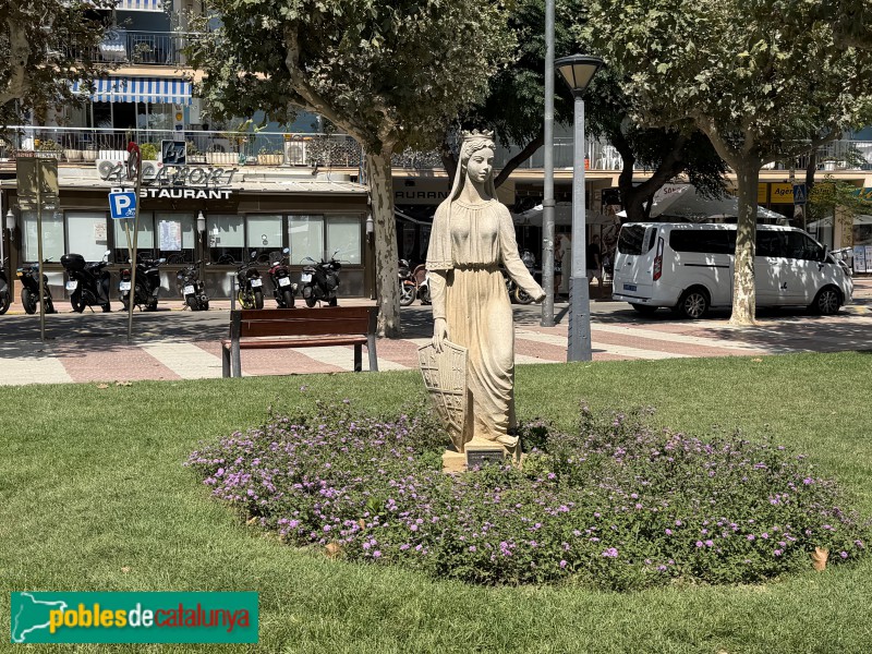 Palamós - Escultura <i>Homenatge a la Dona</i>
