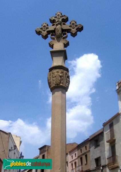 Abrera - Creu de terme (Foto: Albert Esteves, 2006) Abrera - Creu de terme