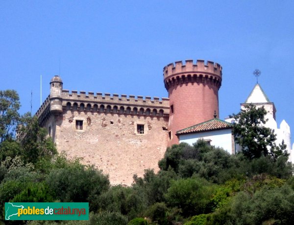 Castelldefels - Castell i església