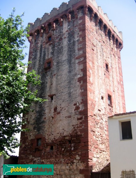 Castelldefels - Torre Climent Savall (Foto: Albert Esteves, 2006) Castelldefels - Torre Climent Savall