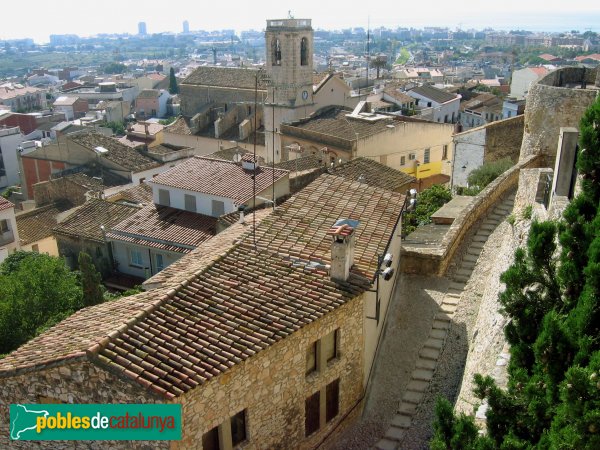 Calafell - Nucli antic (Foto: Albert Esteves, 2006) Calafell - Nucli antic