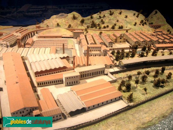 Esparreguera - Maqueta Colònia Sedó (Foto: Albert Esteves, 2006) Esparreguera - Maqueta Colònia Sedó