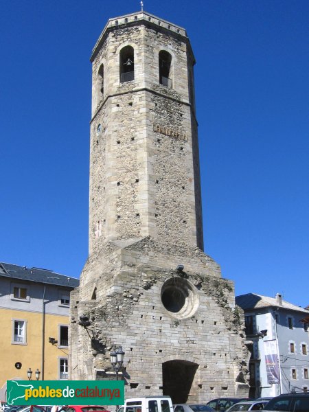 Puigcerdà - Campanar de Santa Maria (Foto: Albert Esteves, 2006) Puigcerdà - Campanar de Santa Maria