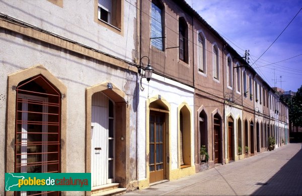 Sant Feliu de Llobregat - Carrer Santa Maria (Foto: Josep Maria Ardèvol, 1997) Sant Feliu de Llobregat - Carrer Santa Maria