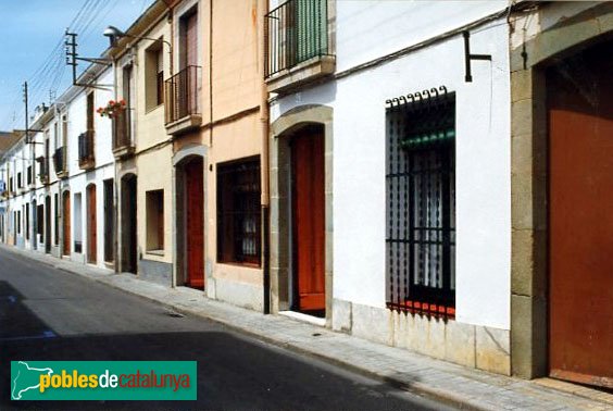 Vilassar de Mar - Cases de cos (Foto: Maite Sújar, 1996) Vilassar de Mar - Cases de cos