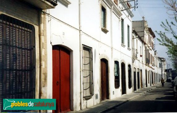 Vilassar de Mar - Cases de cos (Foto: Maite Sújar, 1996) Vilassar de Mar - Cases de cos