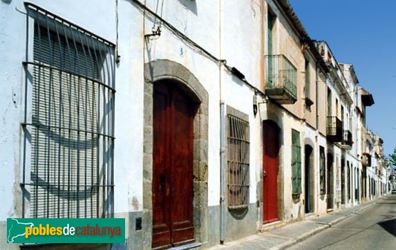 Vilassar de Mar - Cases de cos (Foto: Maite Sújar, 1996) Vilassar de Mar - Cases de cos